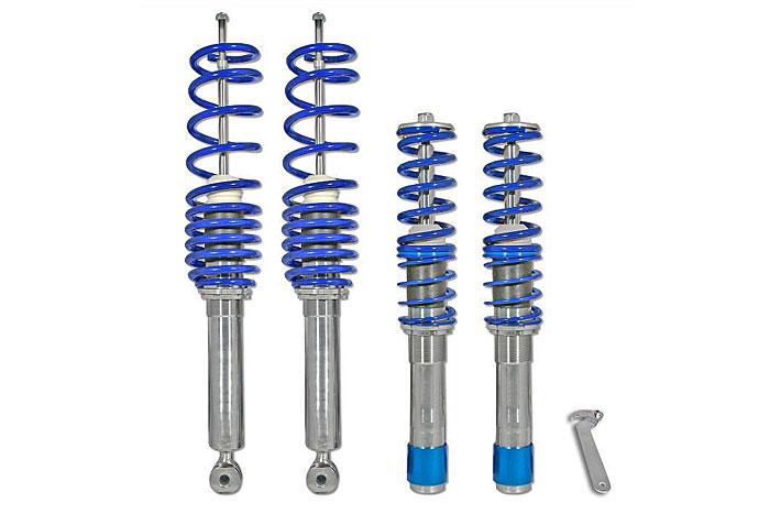 GF150131, Triple-S Schroefset, BMW 5-serie Sedan 520i/ 523i/ 525i/ 528i/ 530i/ 520D/ 525D/ TD/TDS/ 530D (excl.  EDC) E39 11/1995-06/2003, 1090KG max vooraslast, Niet voor modellen met niveauregeling, Niet geschikt voor Stationwagen